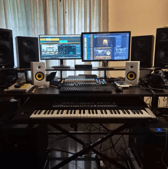 Quiet sound studio environment